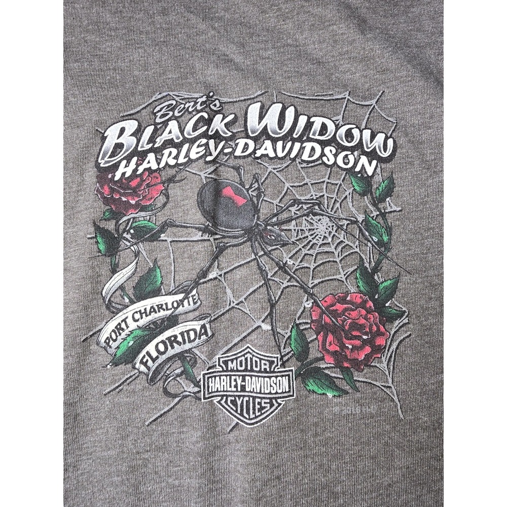 HARLEY DAVIDSON Women's T-shirt XL Heart Soul Harley‎ -301